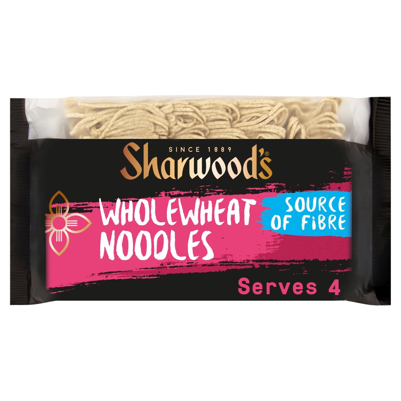 Sharwoods Wholewheat Noodles 
