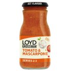 Loyd Grossman Tomato & Mascarpone Pasta Sauce 350g