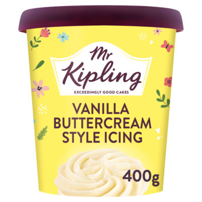 Mr Kipling Vanilla Buttercream Style Icing 400g   