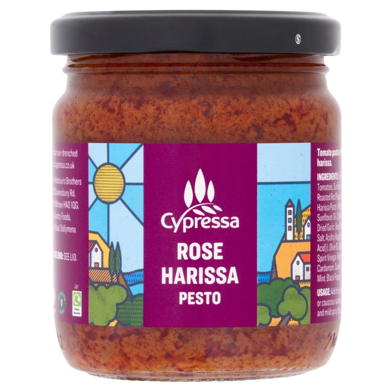 Cypressa Rose Harissa Pesto