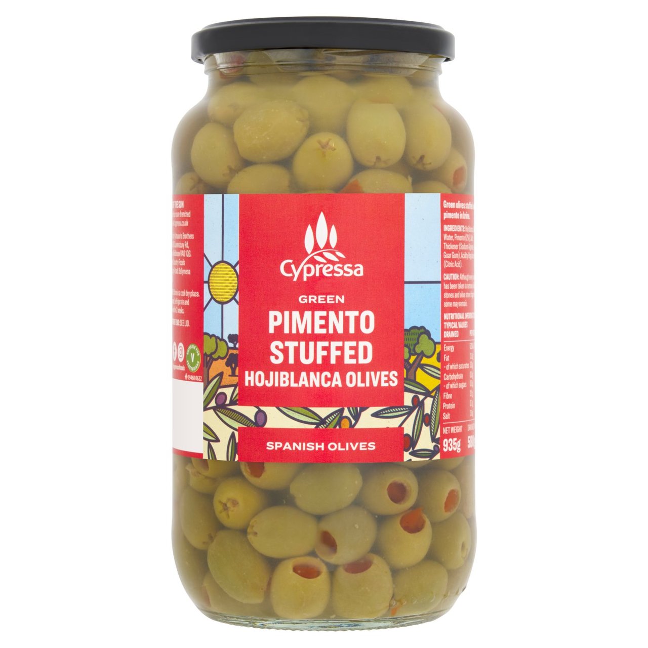 Cypressa Pimento Stuffed Olives