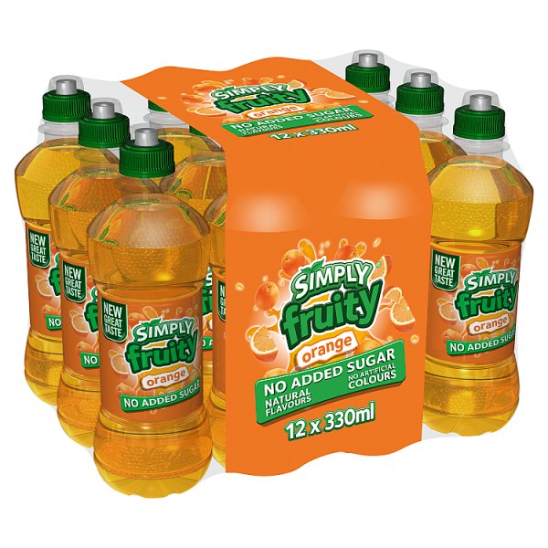 Simply Fruity Orange Juice 12pk