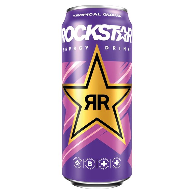 Rockstar Punched Tropical Guava Flavour Energy Drink Can