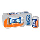 Irn-Bru Sugar Free Soft Drink Cans 8x330ml