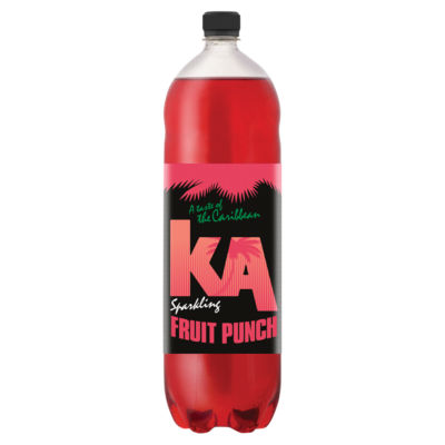 KA  Sparkling Fruit Punch Soft Drink