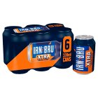 Irn-bru Xtra Sugar Free Soft Drink Cans 6 X 330ml