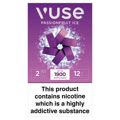 Vuse ePod Refill Pods vPro Passionfruit Ice 12mg