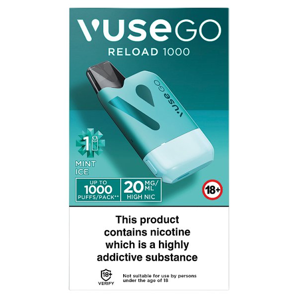 Vuse Go Reload Aqua - Mint Ice 20mg/ml