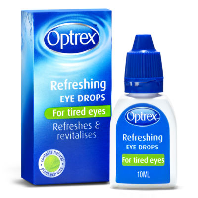 Optrex Refreshing Eye Drops For Tired Eyes Revitalises