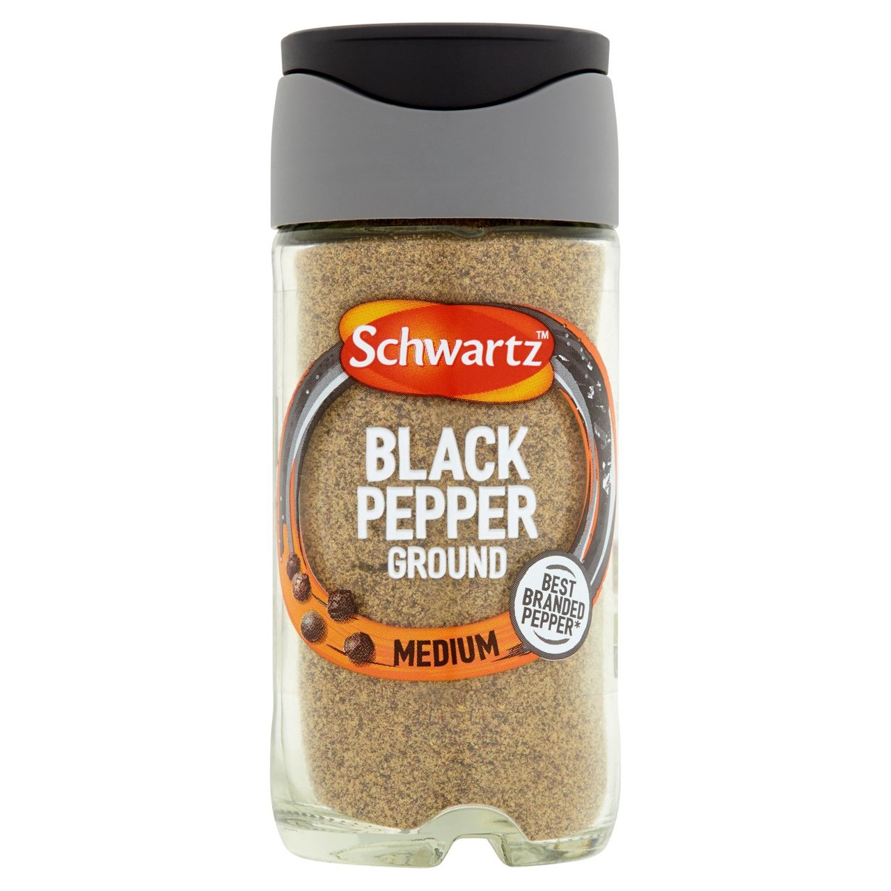 Schwartz Ground Black Pepper Jar  33g