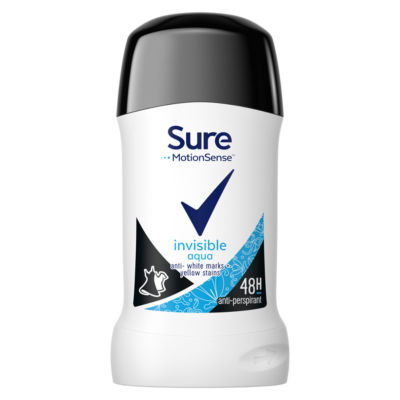 Sure Women Crystal Invisible Aqua Stick Anti-Perspirant Deodorant