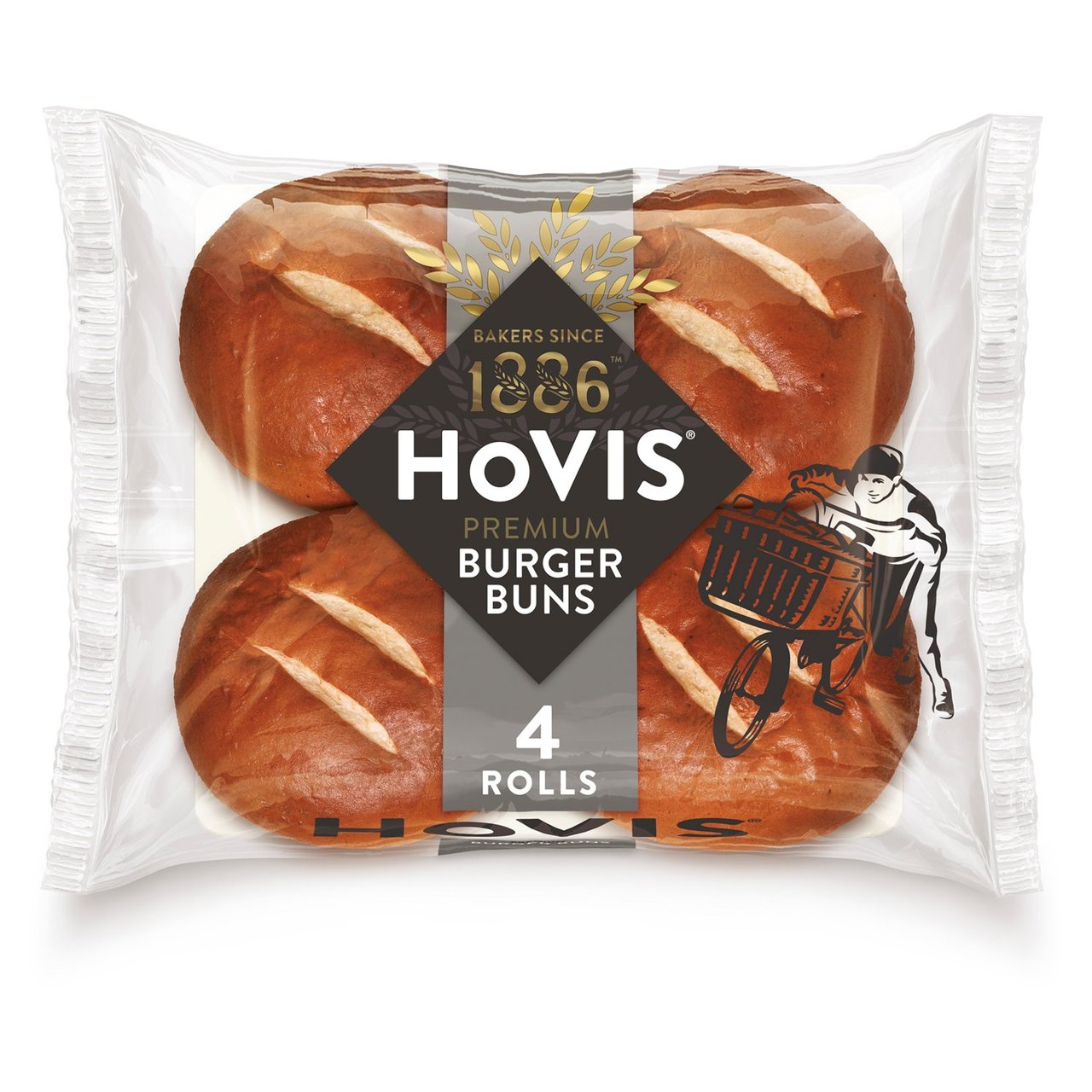 Hovis Premium Burger Rolls