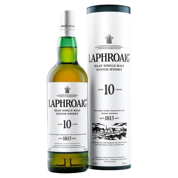 Laphroaig Single Malt Scotch Whisky 10 Year Old