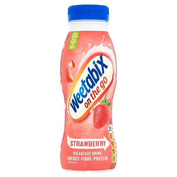 Weetabix On The Go Breakfast Drink Strawberry 250ml