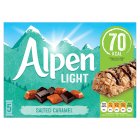 Alpen Light Salted Caramel Cereal Bar 5x19g