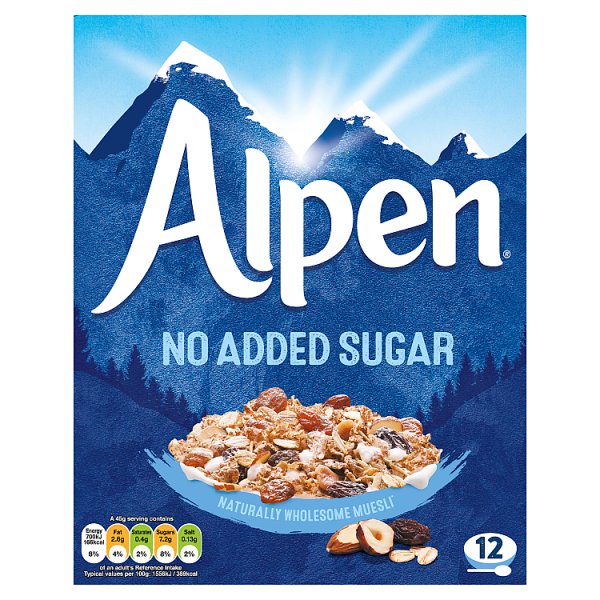 Alpen Muesli No Added Sugar