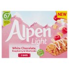 Alpen Light Cereal Bars White Chocolate, Raspberry and Shortcake