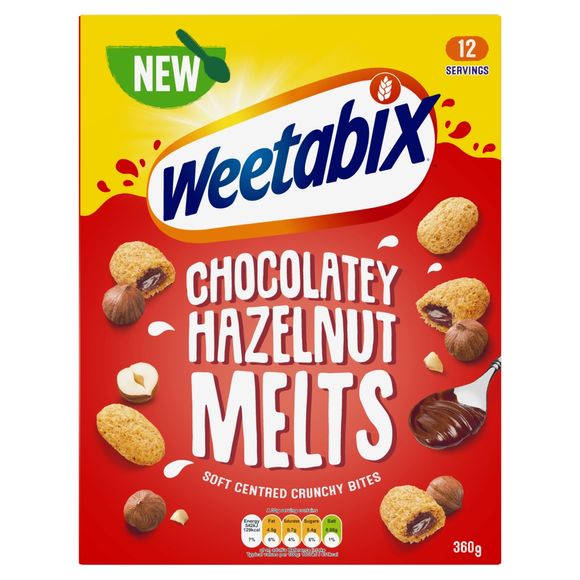 Weetabix Melts Chocolate Hazelnut