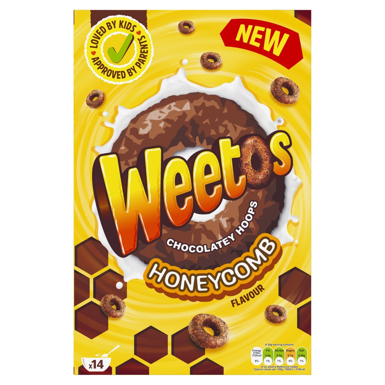 Weetos Choc Honeycomb  420g