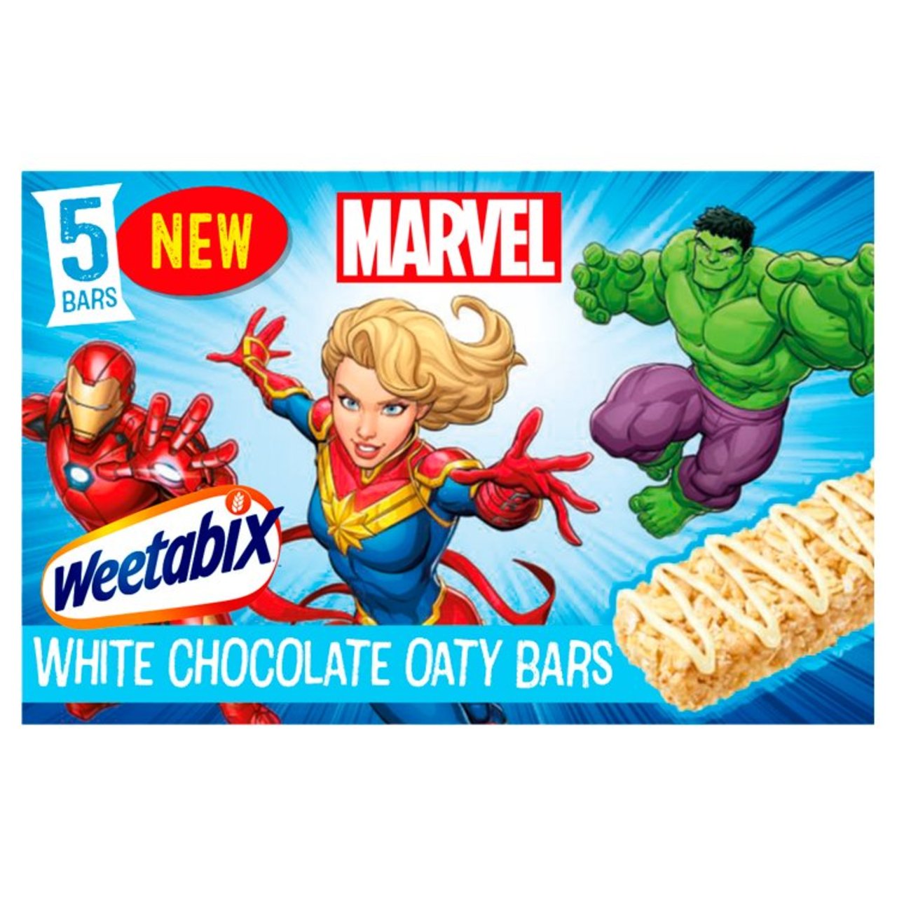 Weetabix Marvel White Chocolate Oat Bar  115g