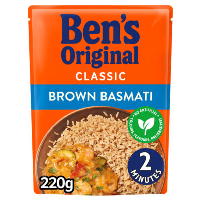 Ben's Original Classic Brown Basmati Microwave Rice