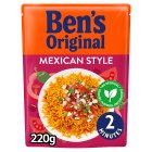 Bens Original Mexican Style Microwave Rice  220g