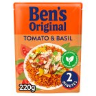 Bens Original Tomato and Basil Microwave Rice  220g