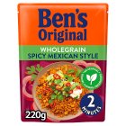 Bens Original Wholegrain Spicy Mexican Microwave Rice  220g