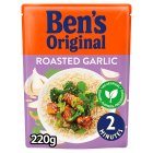 Bens Original Roasted Garlic Microwave Rice  220g