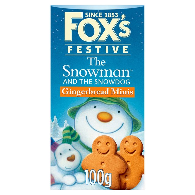 Fox's The Snowman Gingerbread Minis  100g