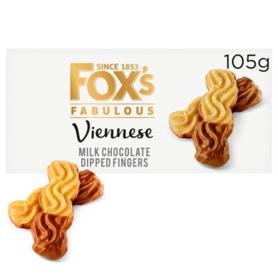 Fox's Biscuits Viennese Milk Chocolate Dipped Fingers