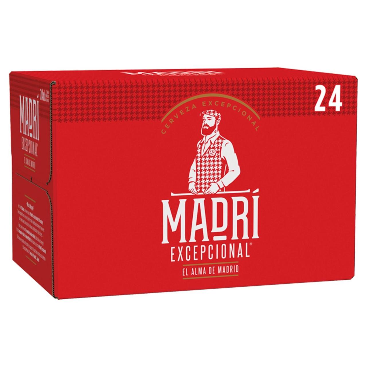 Madri Excepcional Premium Lager Beer