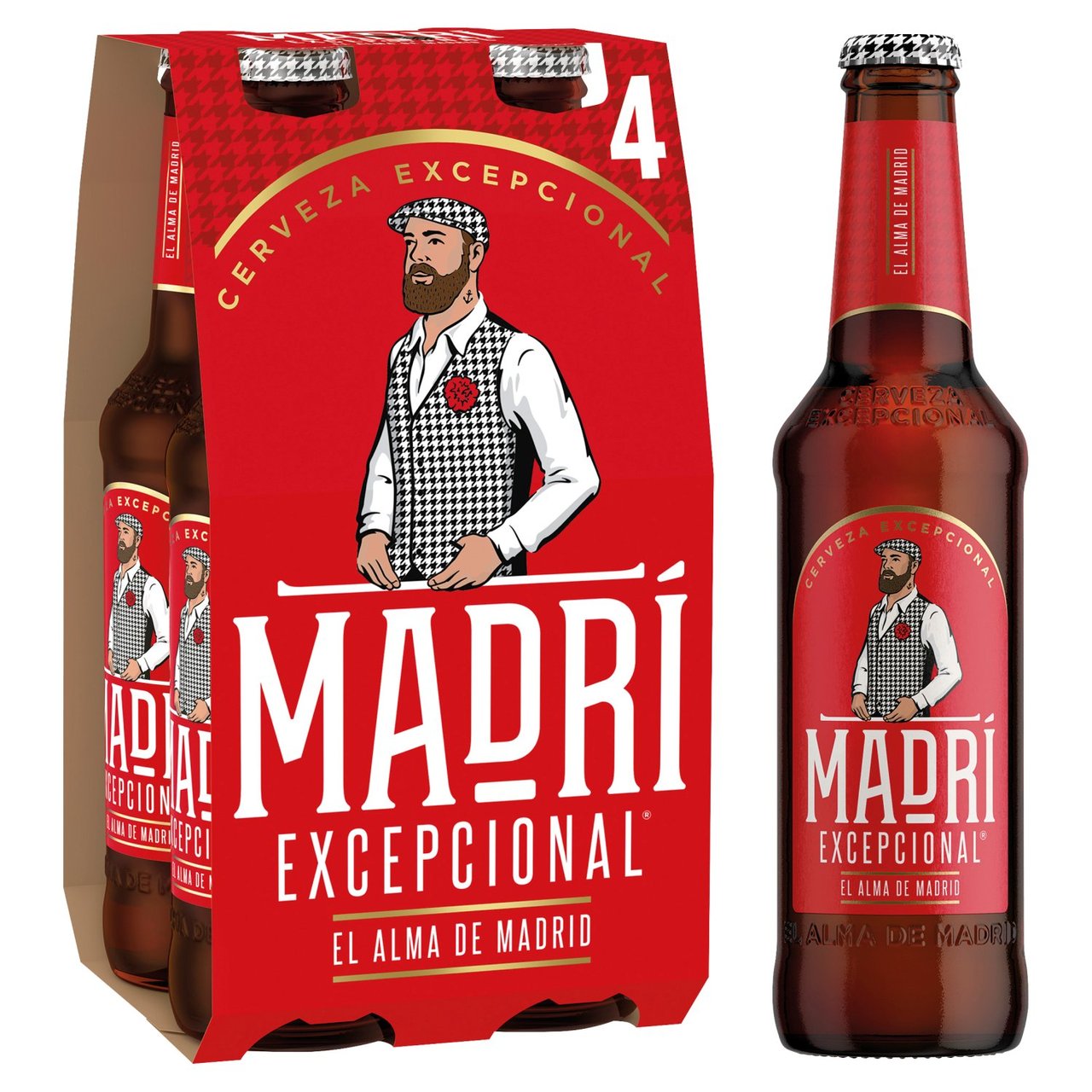 Madri Excepcional Lager Beer