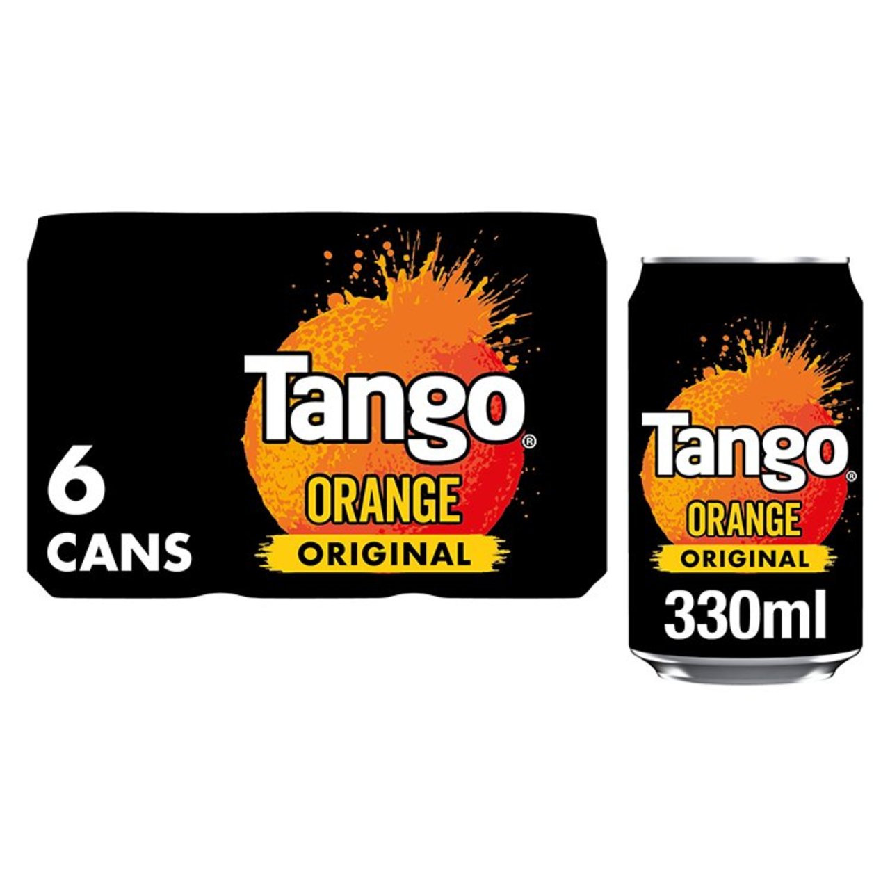 Tango Orange Original Cans 6 x 330ml