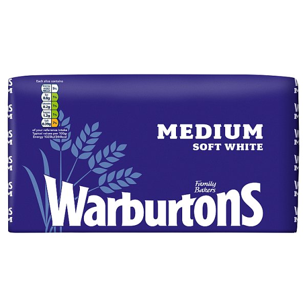 Warburtons Medium White Bread