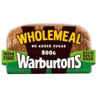 Warburtons The True Taste Of Wholemeal 800g