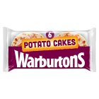 Warburtons Cakes 6 X Potato Cakes