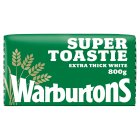 Warburtons Super Toastie Extra Thick White 800g