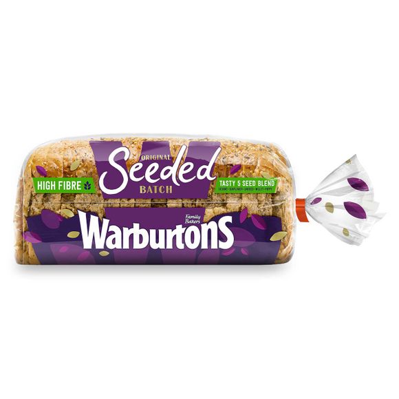 Warburtons Seeded Batch Bread 800g