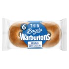 Warburtons Plain Thin Bagels