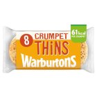 Warburtons Crumpet Thins x8