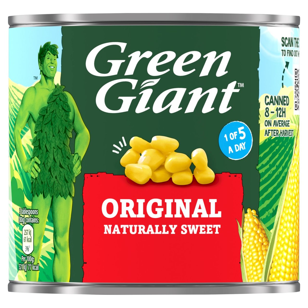 Green Giant Original Sweetcorn (340g) 285g