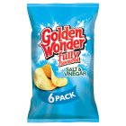 Golden Wonder Salt & Vinegar Crisps 6x25g