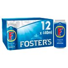 Foster's Lager Beer Cans 12 X 440ml