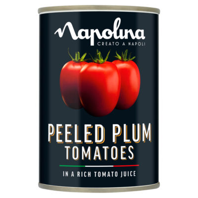 Napolina Peeled Plum Tomatoes in Rich Tomato Juice