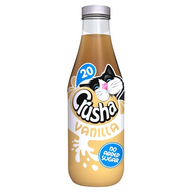 Crusha Vanilla No Added Sugar 500ml