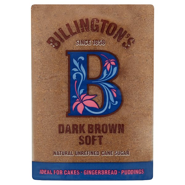 Billington's Dark Brown Soft Sugar      500g