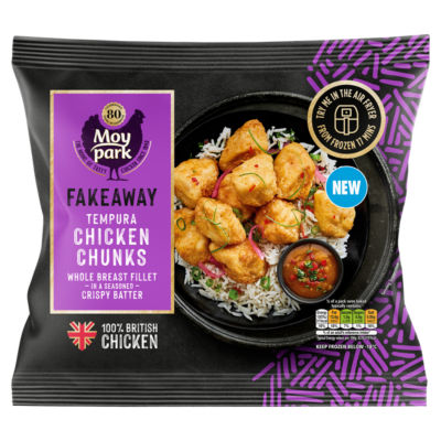 Moy Park Fakeaway Tempura Chicken Chunks 350g