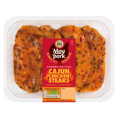 Moy Park BBQ Cajun Chicken Sizzlers