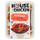 The House of Chicken Crispy British Chicken Wings with Sticky Korean BBQ Sauce 550g